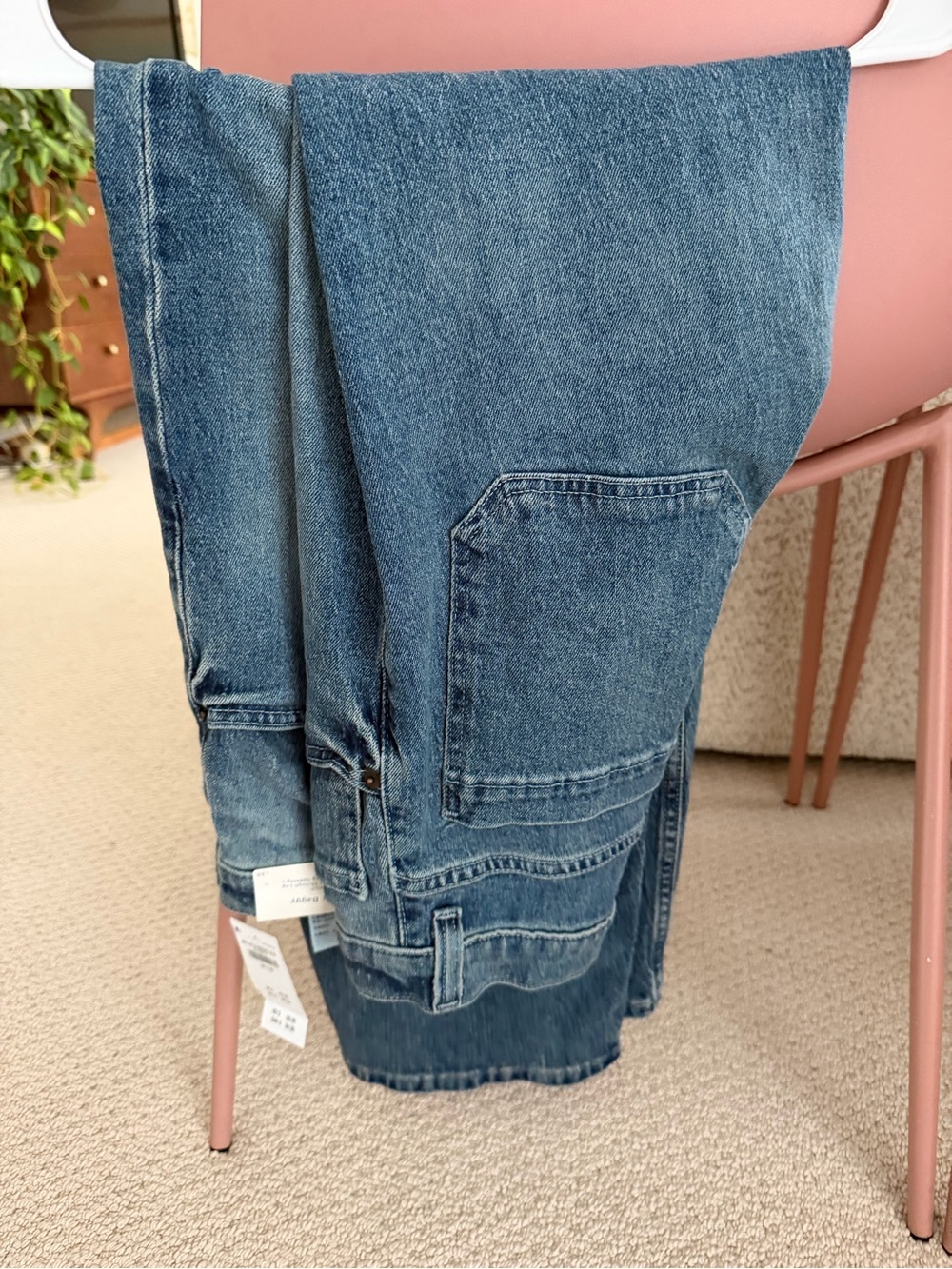 Hollister Skater Baggy denim jeans size 28x30 - Picture 3 of 3